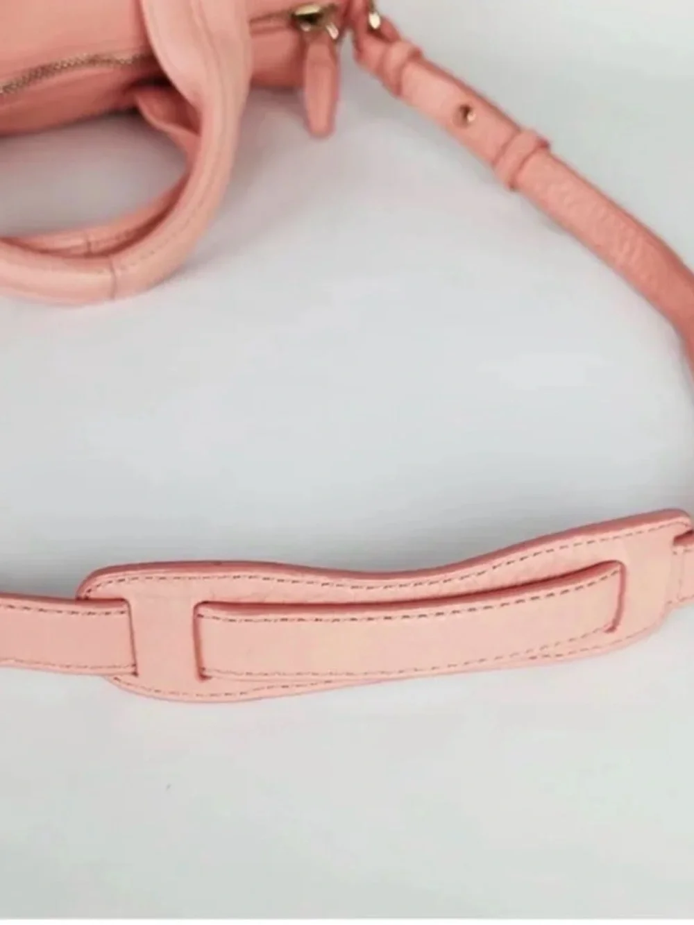 Alexander Wang ROCCO BAG Blush Pink Pebbled Leather